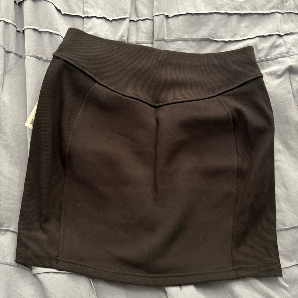 Lululemon Scuba High Rise Mini Skirt